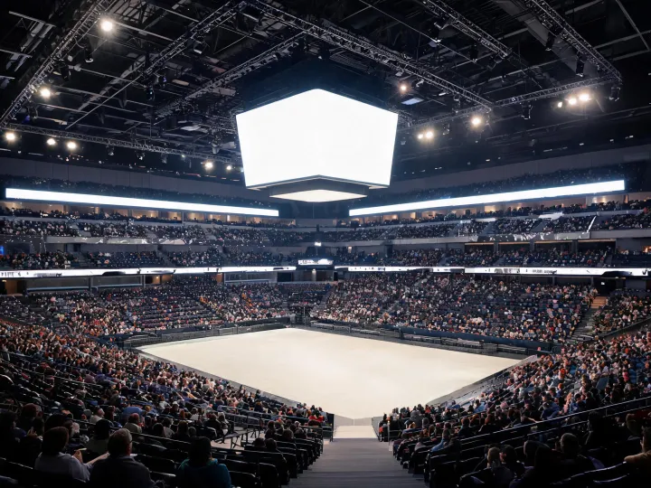 Sports arena LED display application